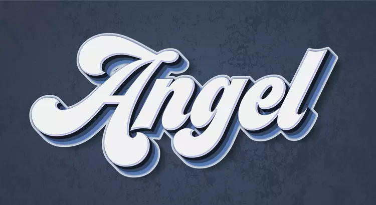 ANGEL Text Effect