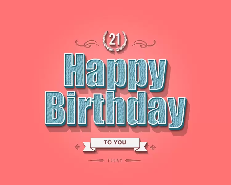 Happy Birthday Text Effect