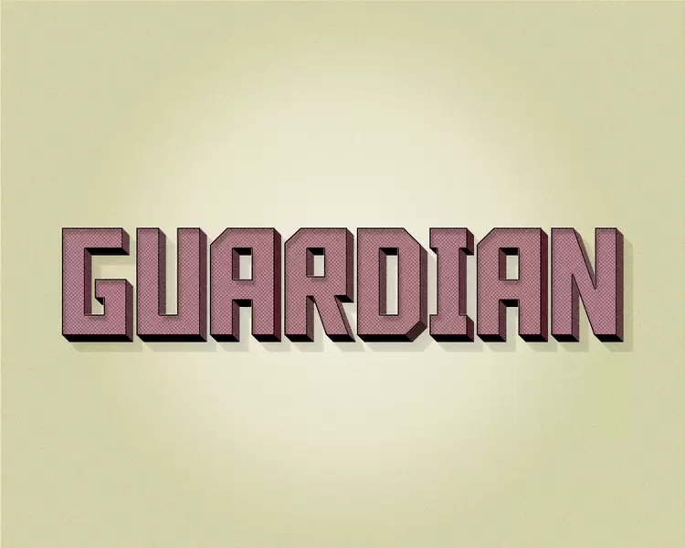 GUARDIAN Text Effect