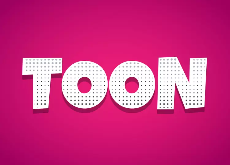 TOON Text Effect