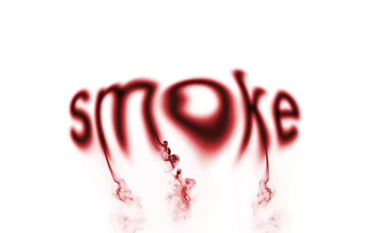 SMOKE Text Effect