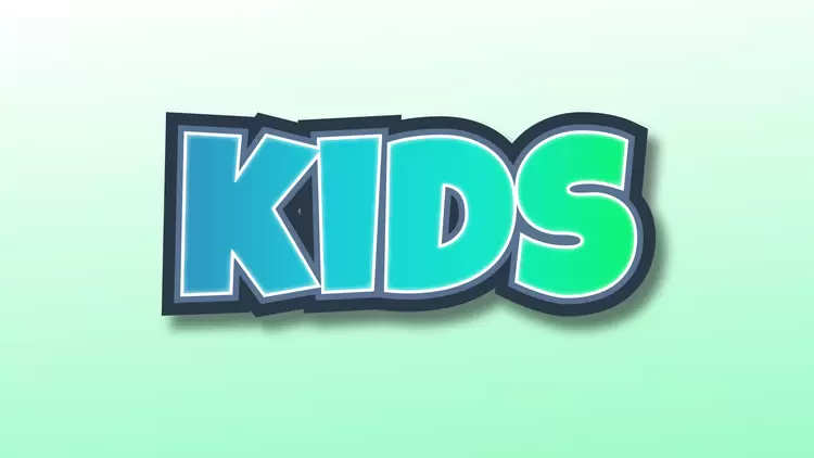 KIDS Text Effect