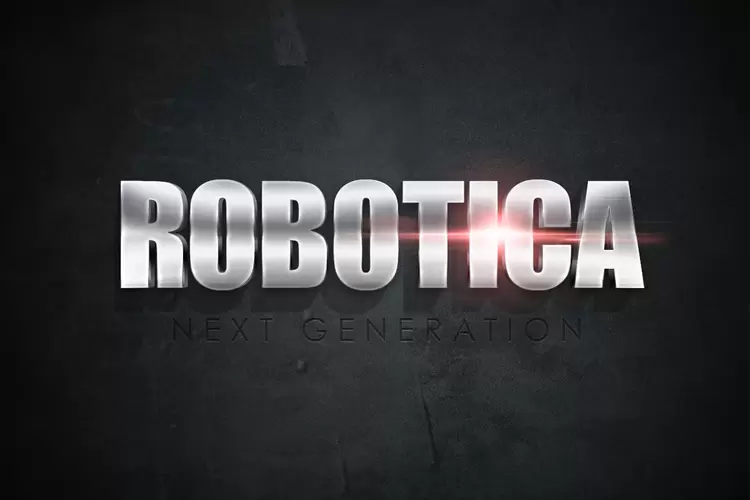 ROBOTICA Text Effect