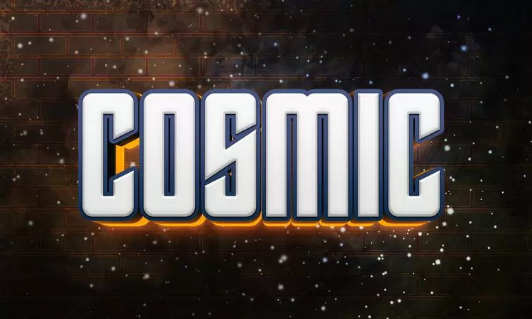 COSMIC Text Effect