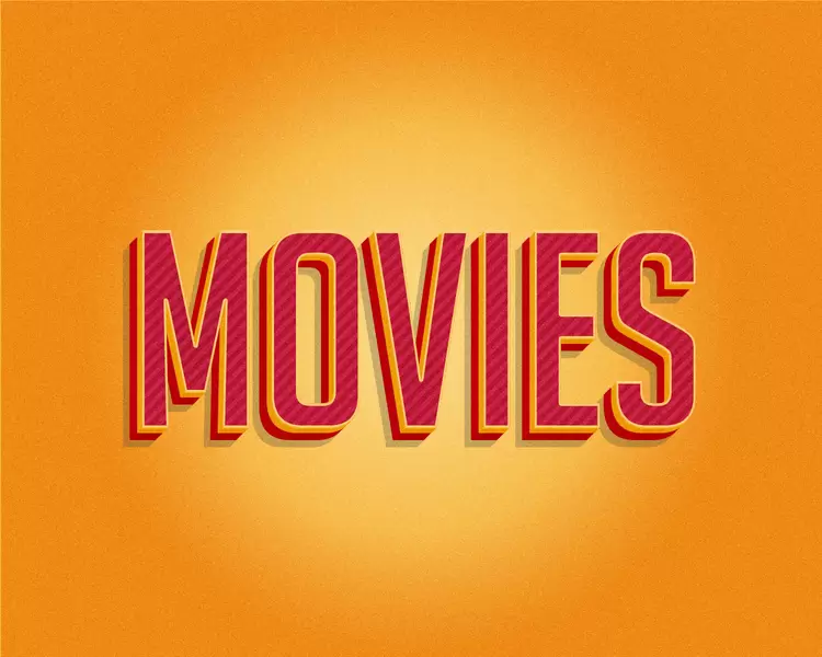 MOVIES Text Effect