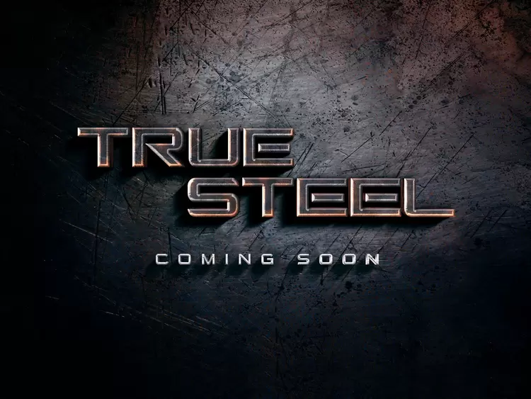 TRUE STEEL Text Effect