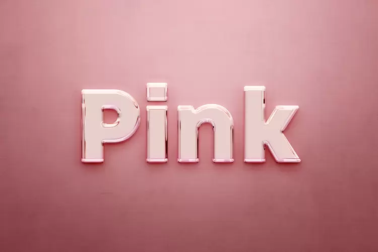 PINK Text Effect