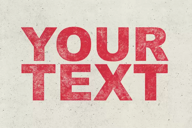 YOUR TEXT Text Effect