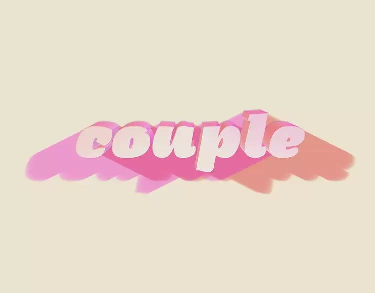 COUPLE Text Effect