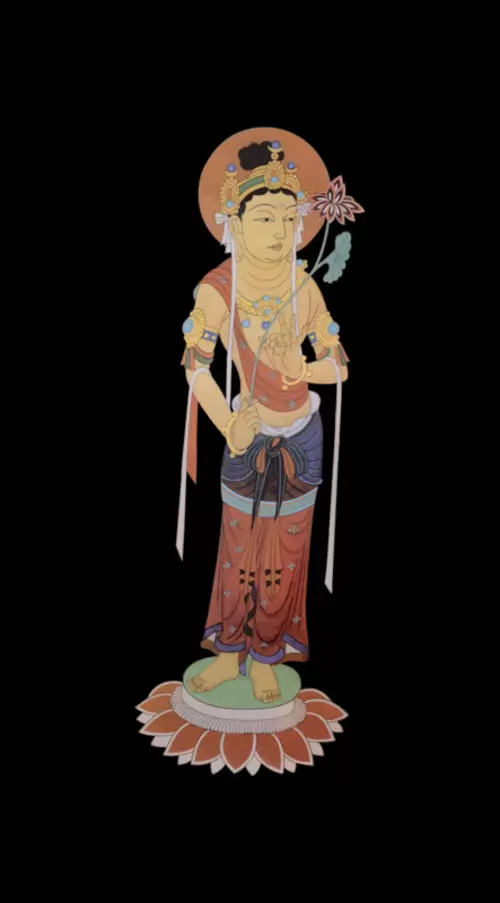 Dunhuang Murals Illustration Material