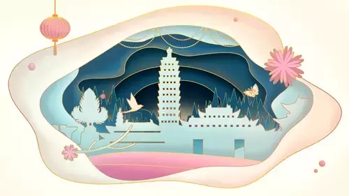 Impressions Of Chinese cities,Dali Illustration Material