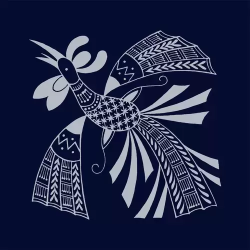 Batik patterns,Phoenix Illustration Material