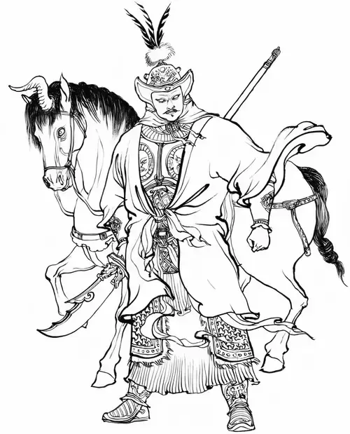 Feng Shen Romance Illustration Material