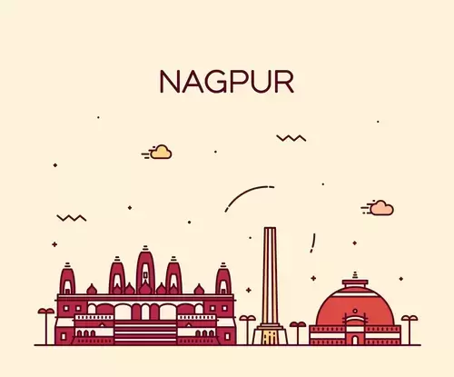 Global City,Nagpur Illustration Material