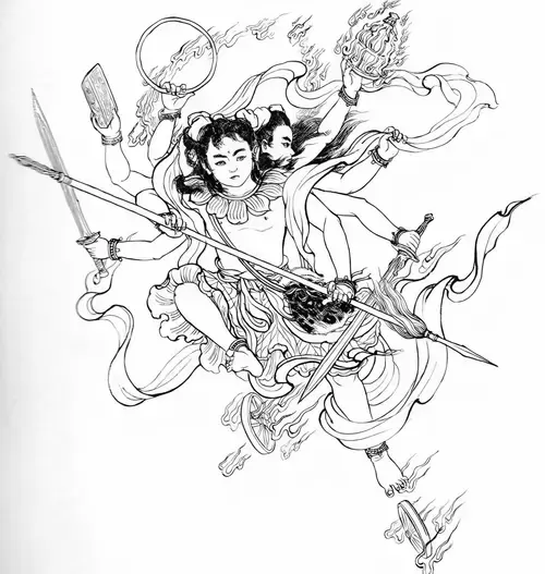 Feng Shen Romance Illustration Material