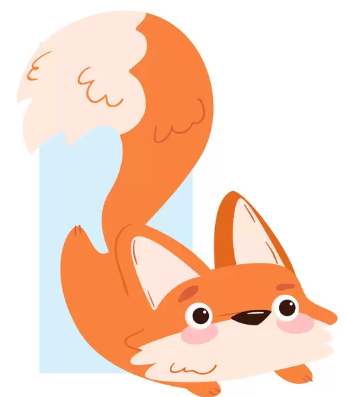 Animal, Fox Illustration Material