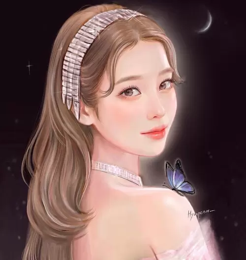 Beautiful Girl,Dream Lover Illustration Material