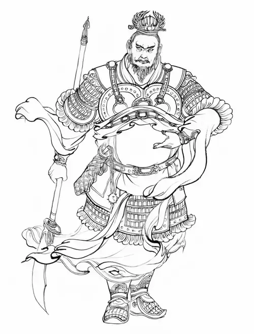 Feng Shen Romance Illustration Material