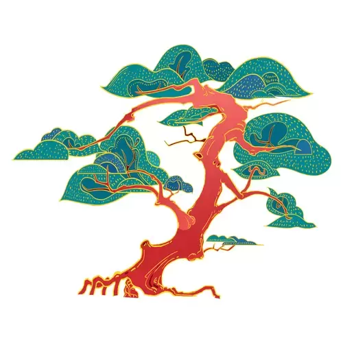 Tree Illustration Material