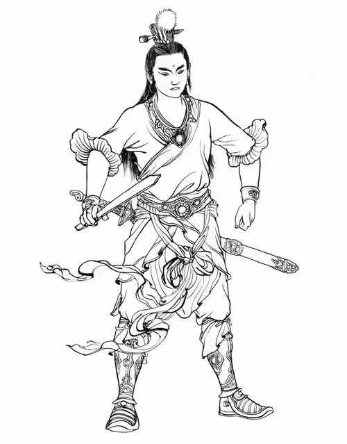 Feng Shen Romance Illustration Material