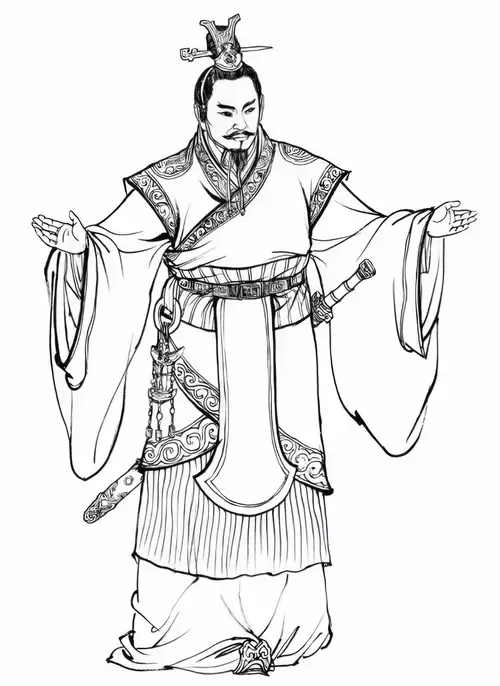 Feng Shen Romance Illustration Material