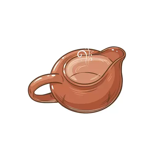 Tea Set Icon,Tea Pitcher Illustration Material