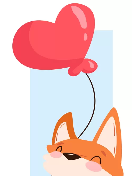 Animal, Fox Illustration Material