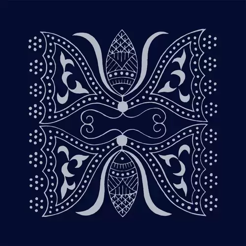 Batik patterns Illustration Material