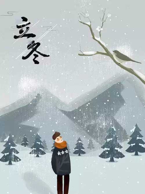 Lesser Snow Illustration Material