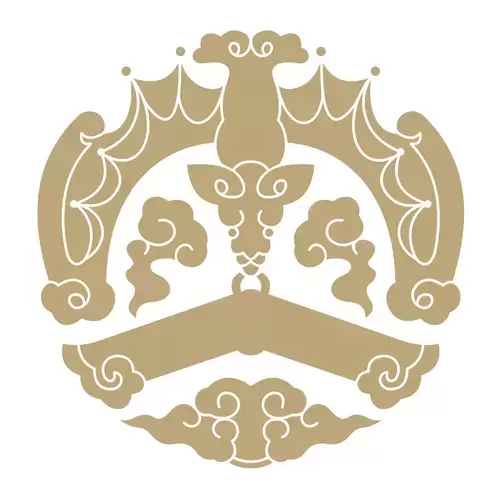 Openwork engraving pattern Illustration Material