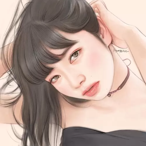 Beautiful Girl,Fashion Illustration Material