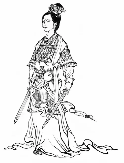 Feng Shen Romance Illustration Material