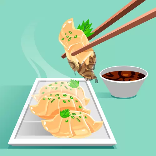 Japanese food Illustration Material