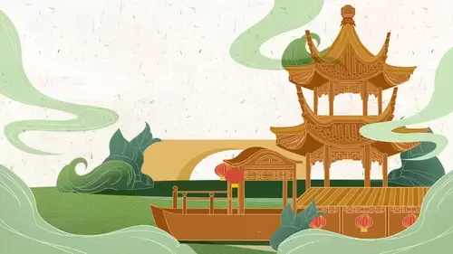 Confucius Temple,Nanjing Illustration Material