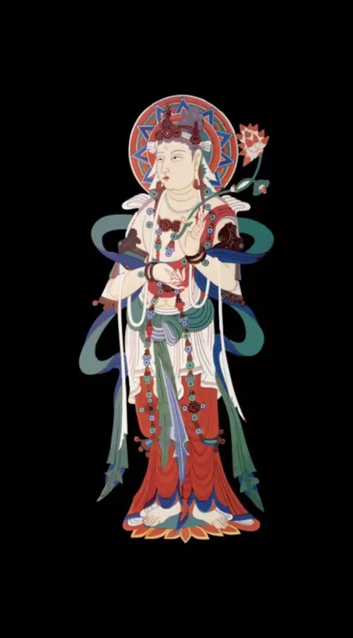 Dunhuang Murals Illustration Material