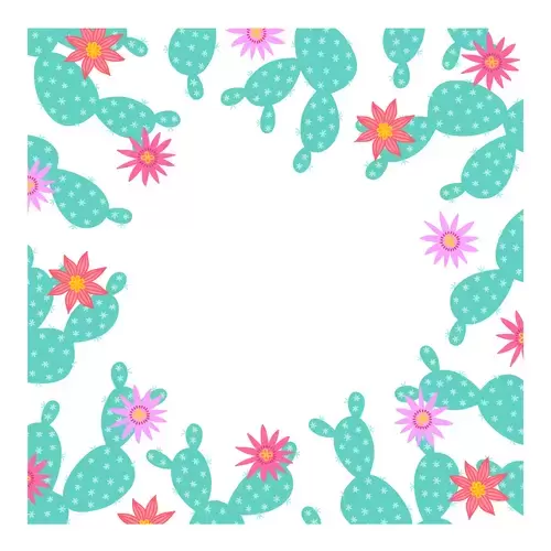 Succulents Illustration Material