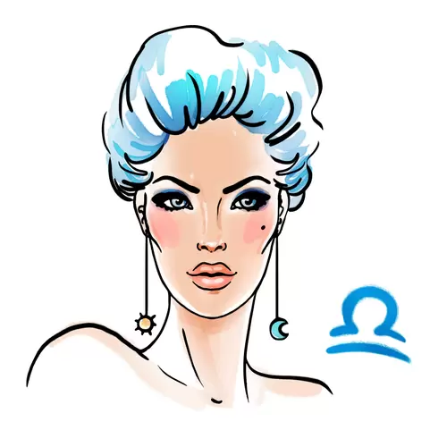 Fashion Woman,Cartoon Avatar Illustration Material