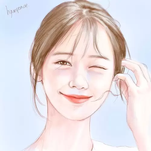 Beautiful Girl,Sweet Illustration Material