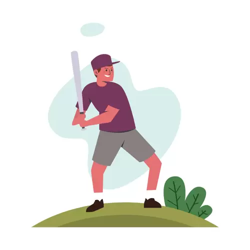 Summer, Sport Illustration Material