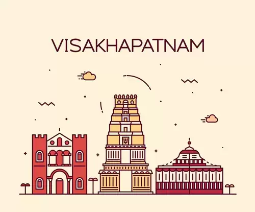 Global City,Visakhapatnam Illustration Material
