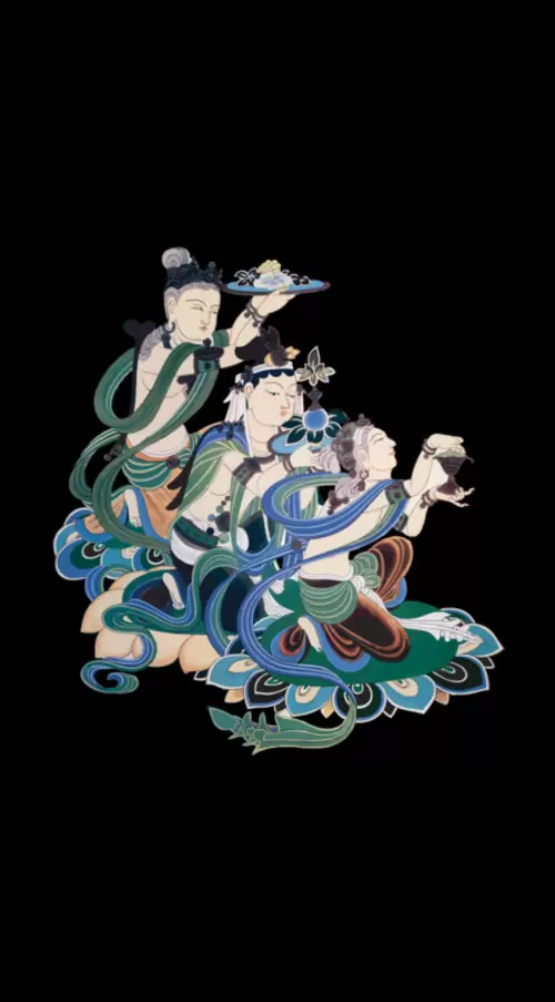 Dunhuang Murals Illustration Material