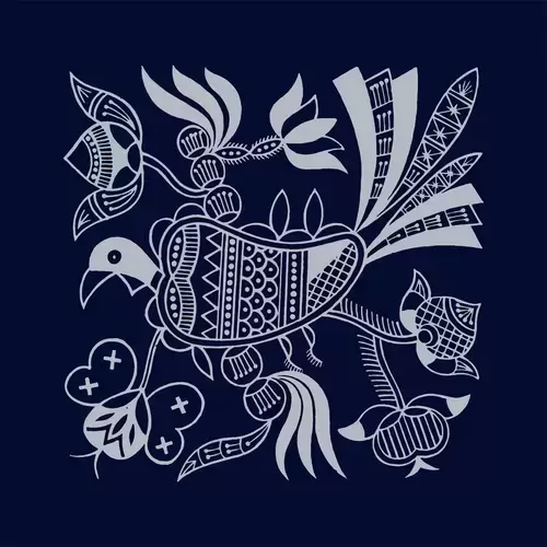 Batik patterns,Phoenix Illustration Material