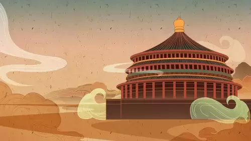 Great Hall of the People,Chongqing Illustration Material