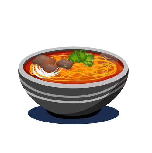 Local cuisine Illustration Material