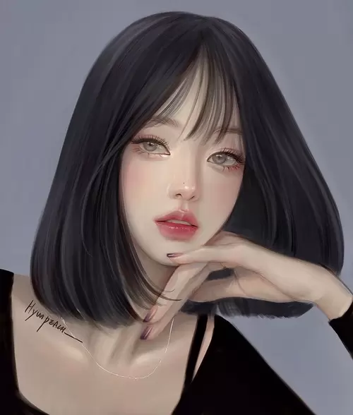 Beautiful Girl,Ex-girlfriend Illustration Material