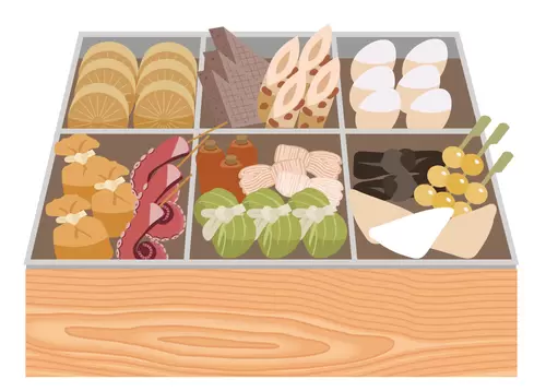 Oden,Japanese cuisine Illustration Material
