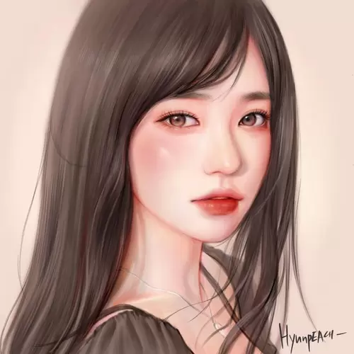 Beautiful Girl,Young Girl Illustration Material