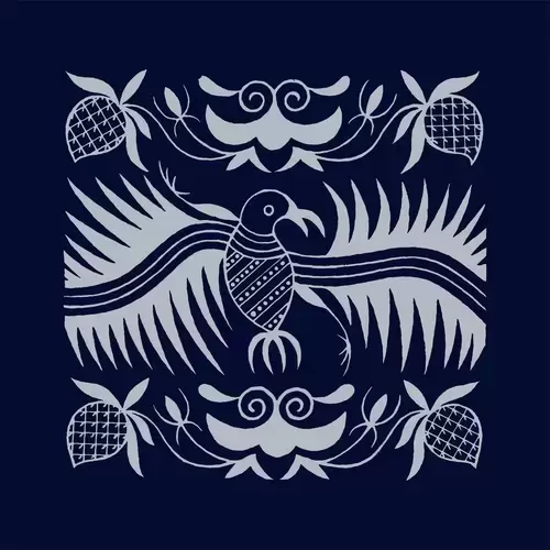 Batik patterns,Phoenix Illustration Material