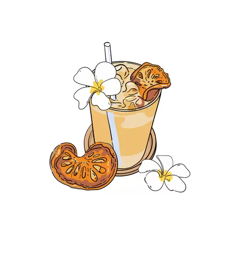 Beverages Illustration Material