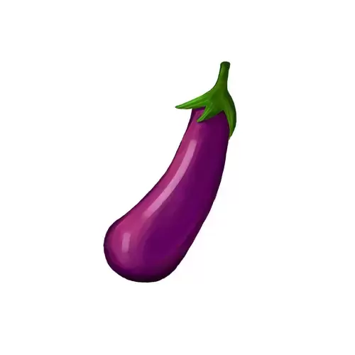 Vegetable,Eggplant Illustration Material
